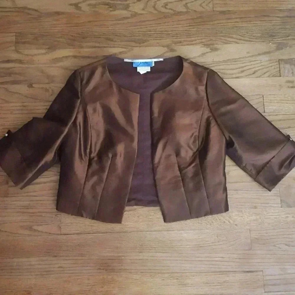 Chocolate Brown Formal Dress - Picture 7 of 8